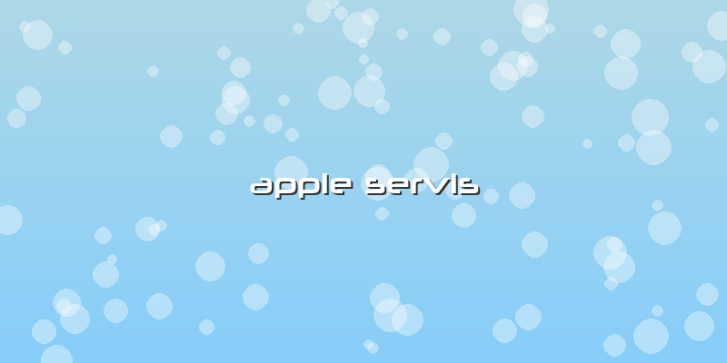 Apple Servis